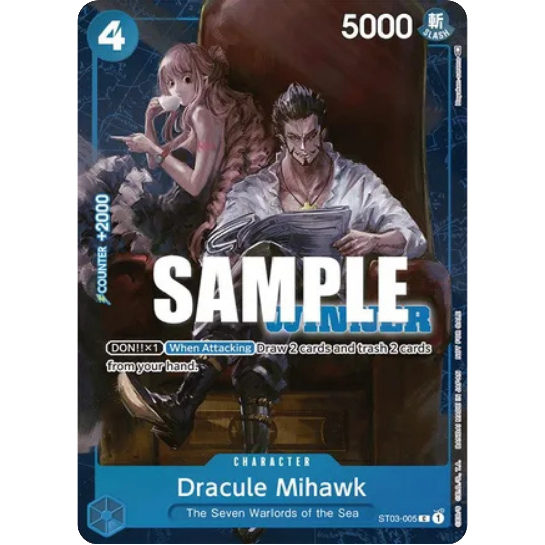 Dracule Mihawk (Winner Pack Vol. 4) (ST03-005) - One Piece Promotion Cards Foil