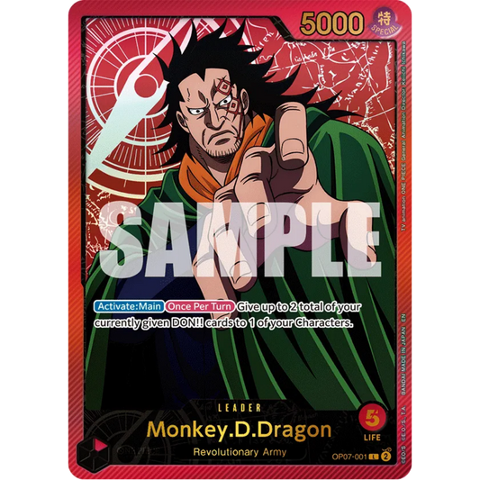 Monkey.D.Dragon (SPR) (OP07-001) - Extra Booster: Anime 25th Collection Foil