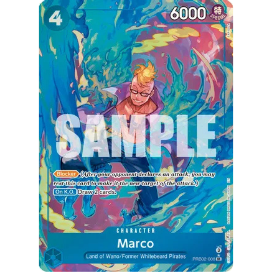 Marco (Alternate Art) (PRB02-008) - Premium Booster -The Best- Vol. 2 Foil