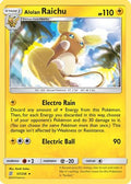 Alolan Raichu 057  - Holofoil SM  Unified Minds - Holo Rare