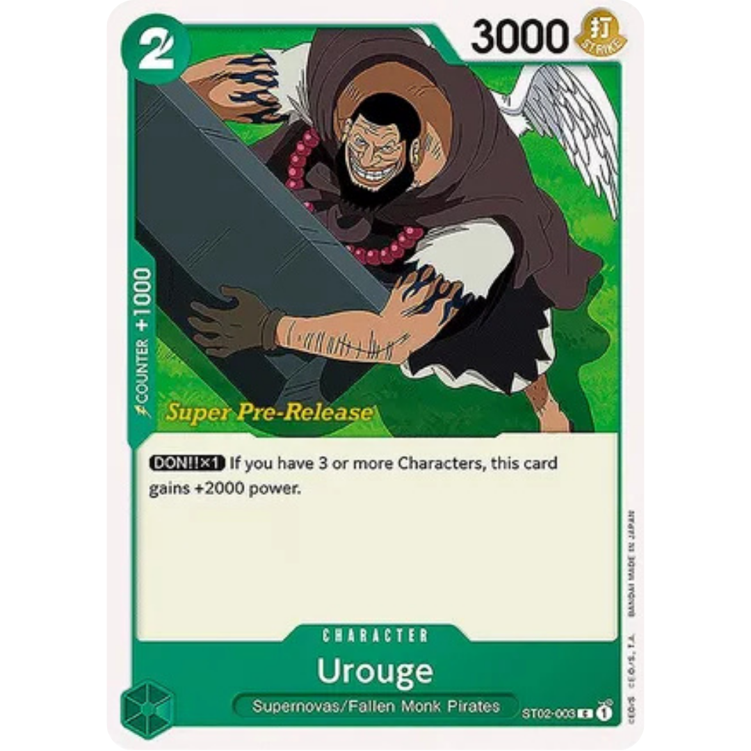 Urouge (ST02-003) - Super Pre-Release Starter Deck 2: Worst Generation