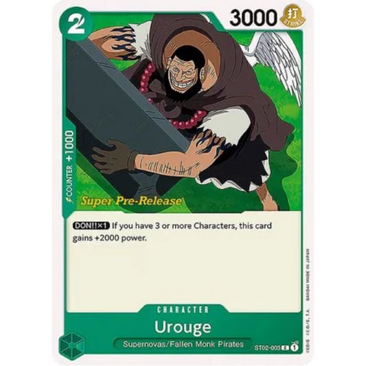 Urouge (ST02-003) - Super Pre-Release Starter Deck 2: Worst Generation
