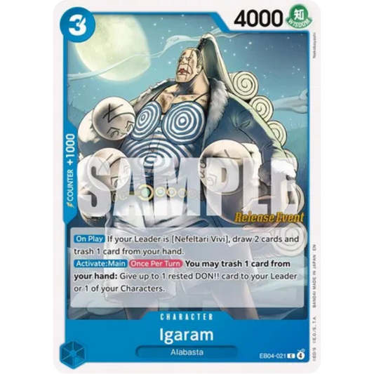 Igaram (EB04-021) - The Azure Sea's Seven Release Event Cards