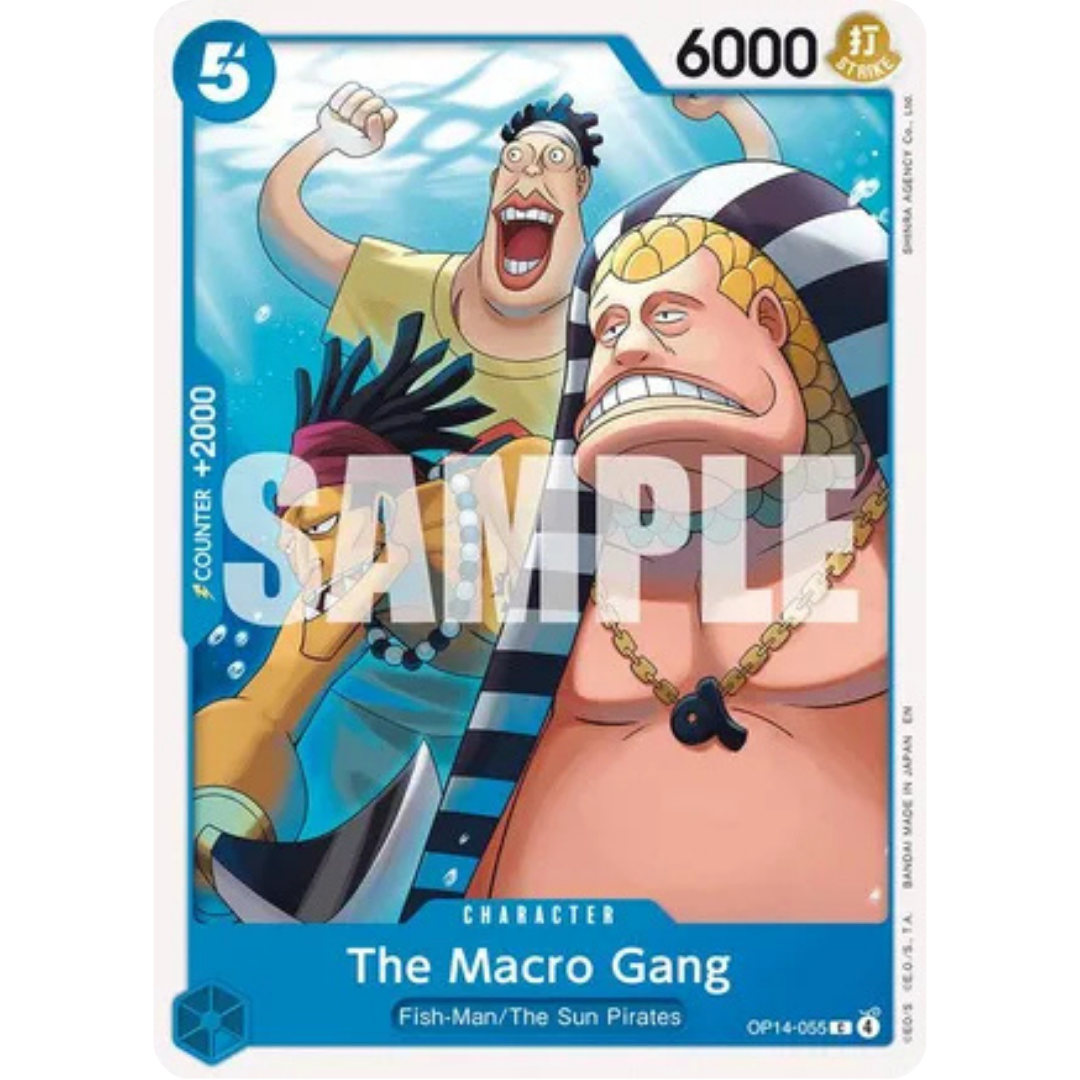 The Macro Gang (OP14-055) - The Azure Sea's Seven