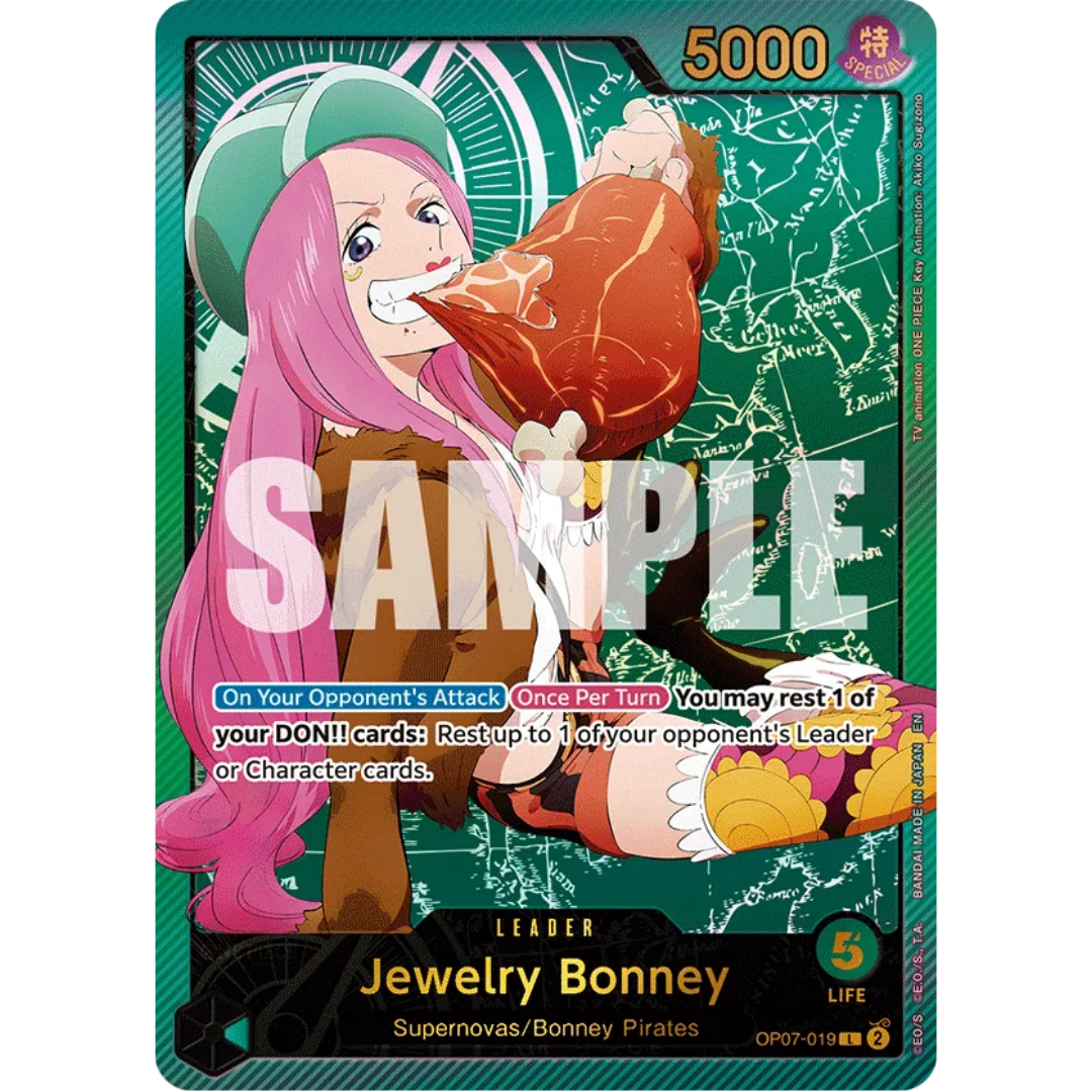 Jewelry Bonney (SPR) (OP07-019) - Extra Booster: Anime 25th Collection Foil