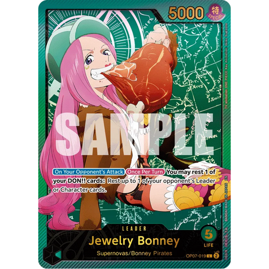 Jewelry Bonney (SPR) (OP07-019) - Extra Booster: Anime 25th Collection Foil