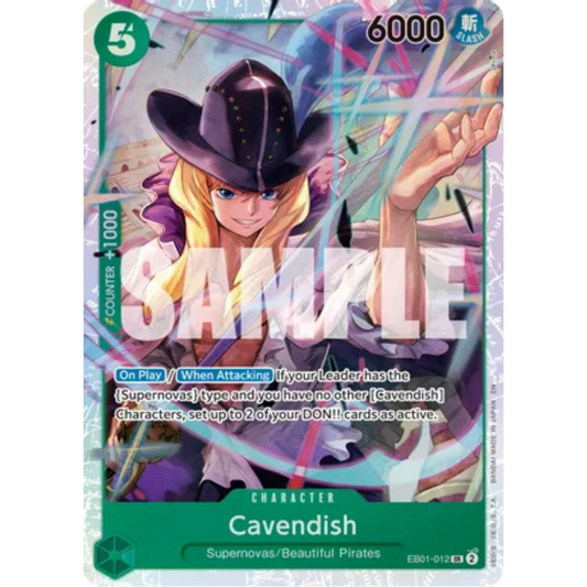 Cavendish - EB01-012 (Reprint) (EB01-012) - Premium Booster -The Best- Vol. 2 Foil