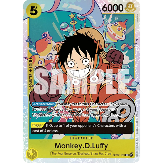 Monkey.D.Luffy (109) (OP07-109) - 500 Years in the Future Foil