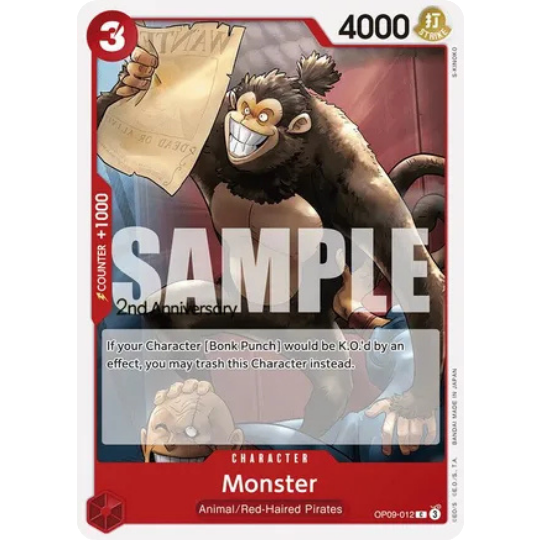 Monster (OP09-012) - Emperors in the New World: 2nd Anniversary Tournament Cards