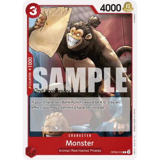 Monster (OP09-012) - Emperors in the New World: 2nd Anniversary Tournament Cards