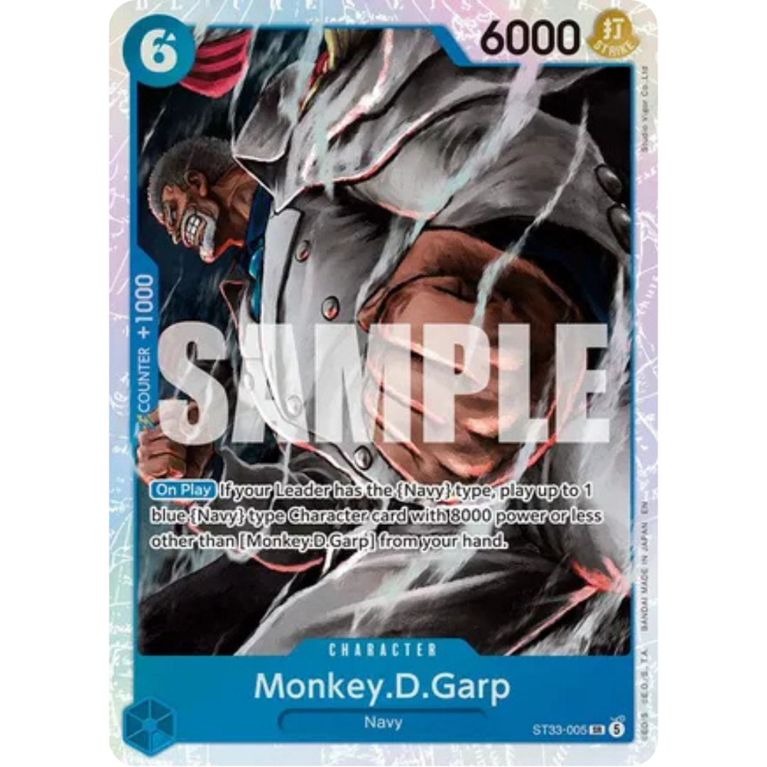 Monkey.D.Garp (ST33-005) - Starter Deck 33: BLUE Kuzan Foil