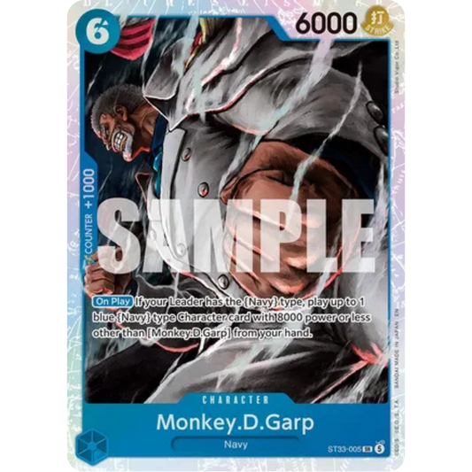 Monkey.D.Garp (ST33-005) - Starter Deck 33: BLUE Kuzan Foil