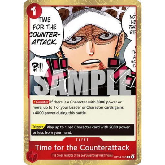 Time for the Counterattack (OP14-018) - The Azure Sea's Seven Foil