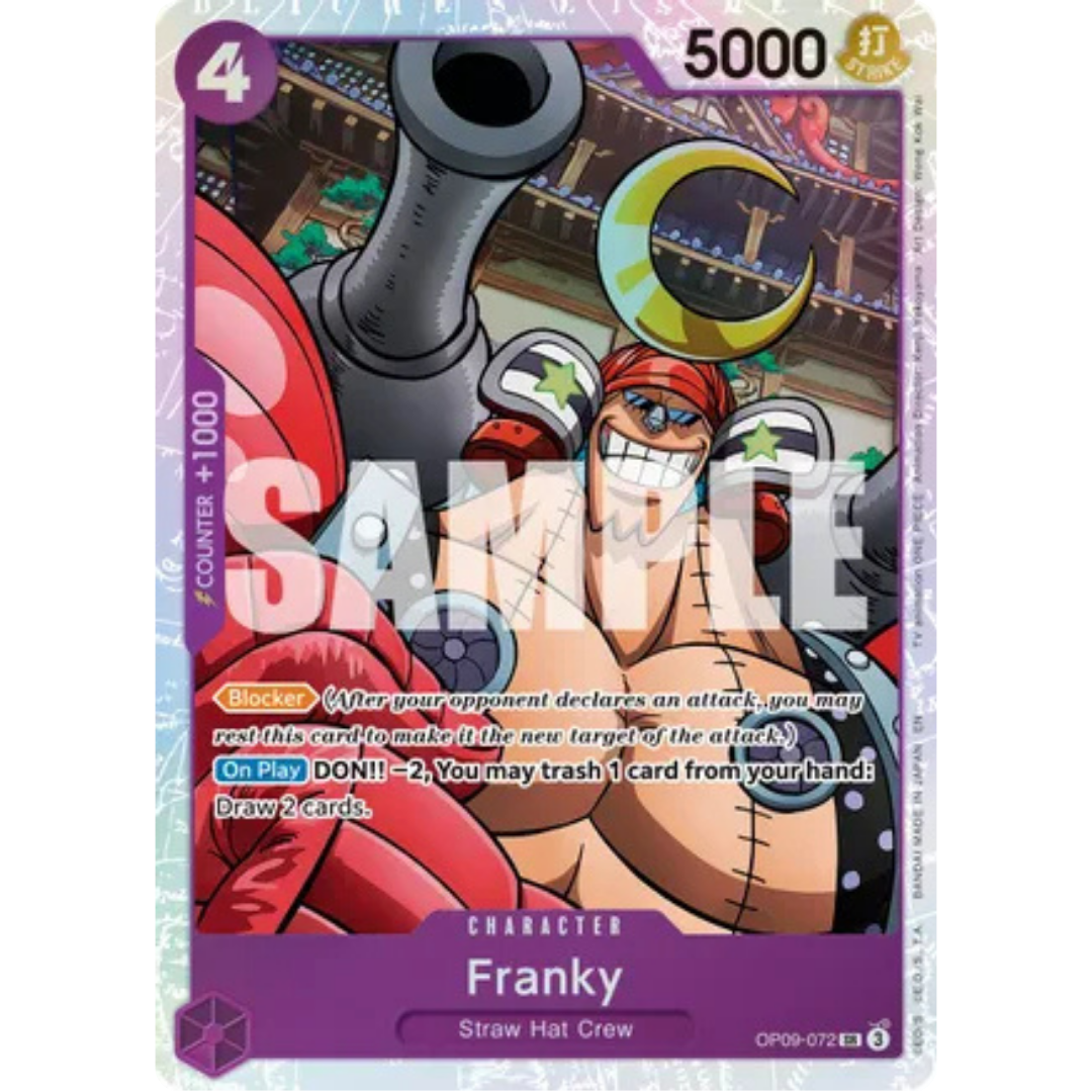 Franky - OP09-072 (Reprint) (OP09-072) - Premium Booster -The Best- Vol. 2 Foil