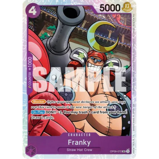 Franky - OP09-072 (Reprint) (OP09-072) - Premium Booster -The Best- Vol. 2 Foil