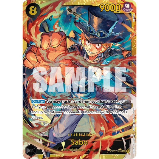 Sabo (OP07-118) - 500 Years in the Future Foil