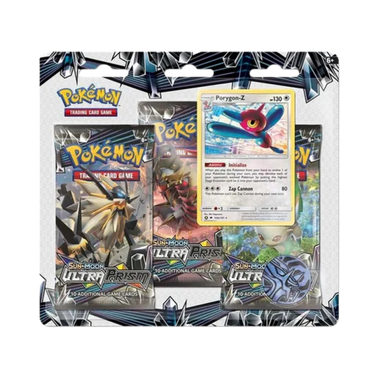 Ultra Prism 3 Pack Blister [Porygon-Z]