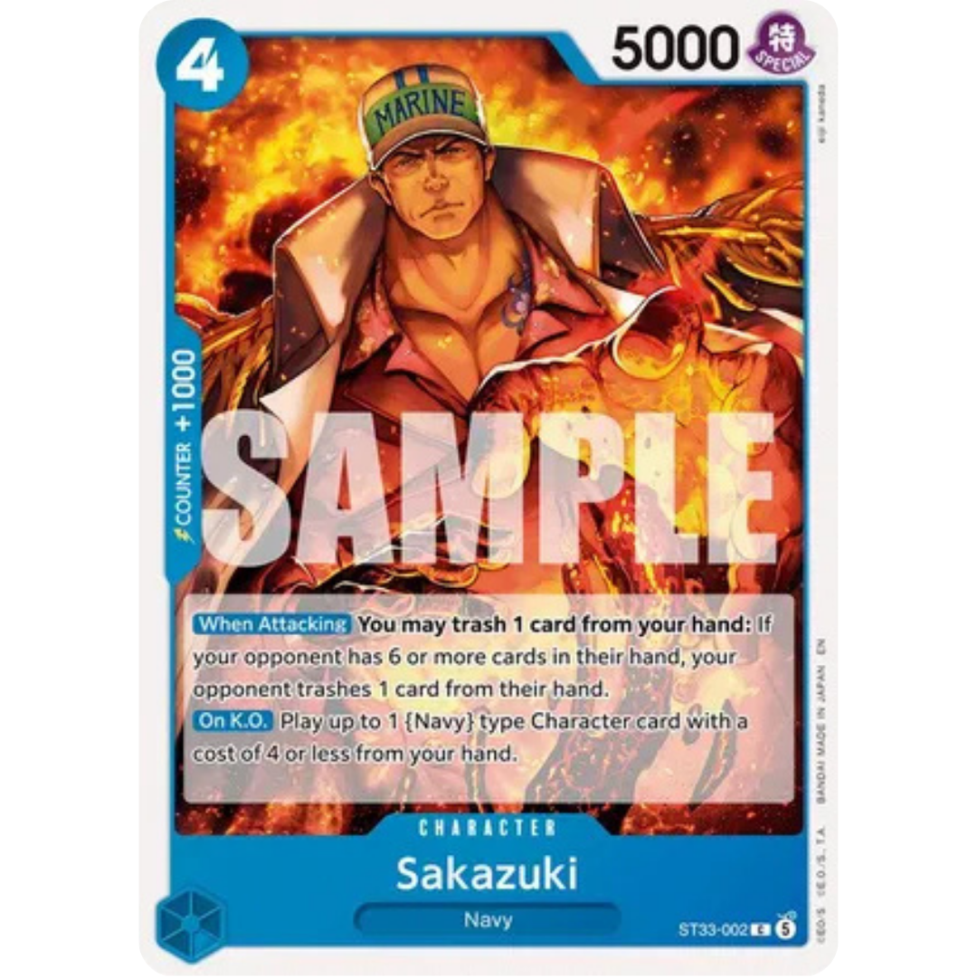 Sakazuki (ST33-002) - Starter Deck 33: BLUE Kuzan