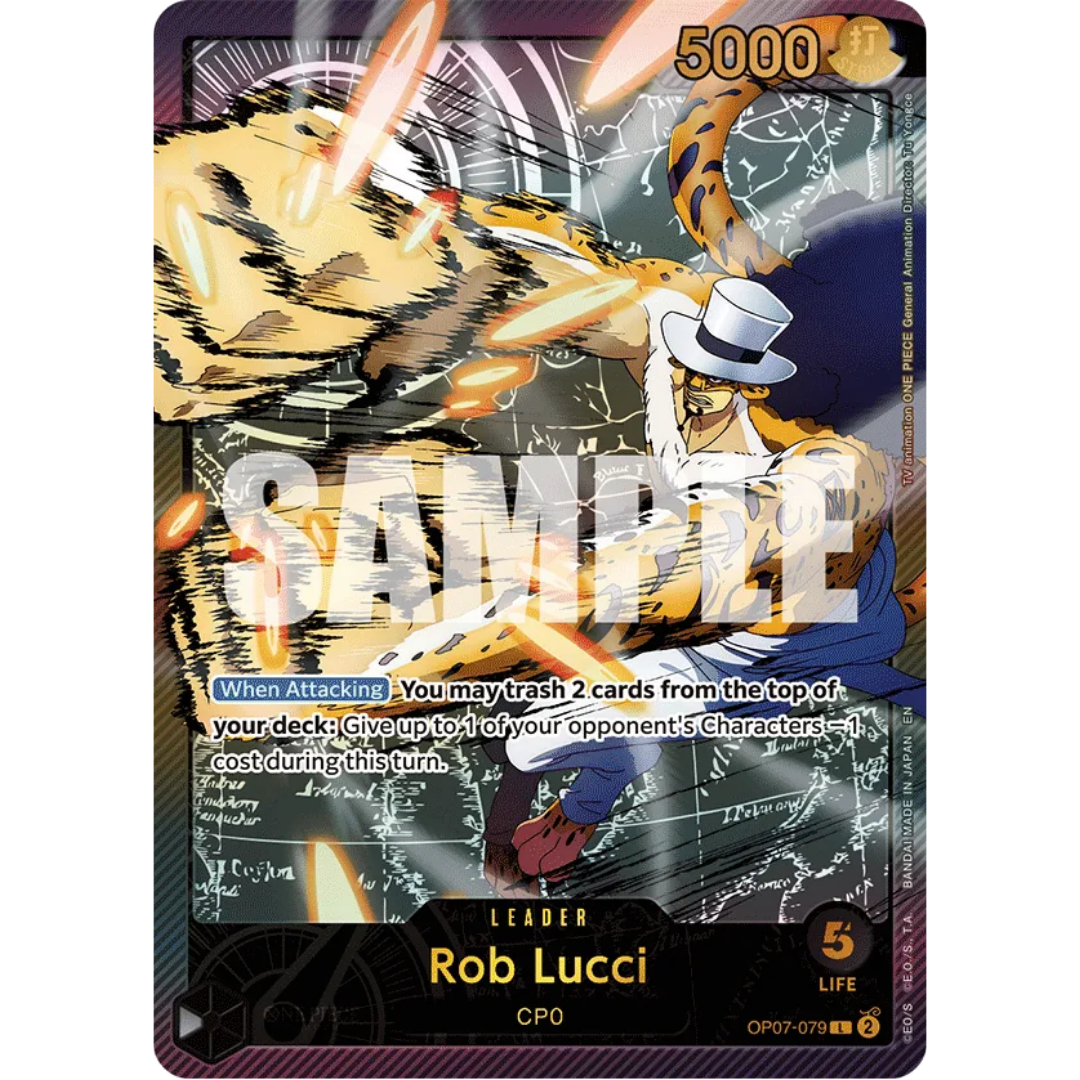 Rob Lucci (SPR) (OP07-079) - Extra Booster: Anime 25th Collection Foil