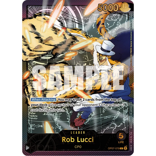 Rob Lucci (SPR) (OP07-079) - Extra Booster: Anime 25th Collection Foil