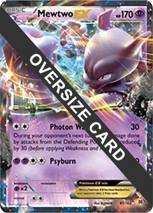 Mewtwo EX - 61/162/162  - Holofoil Jumbo Cards - Promo