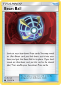 Beast Ball 125/168  SM  Celestial Storm - Uncommon