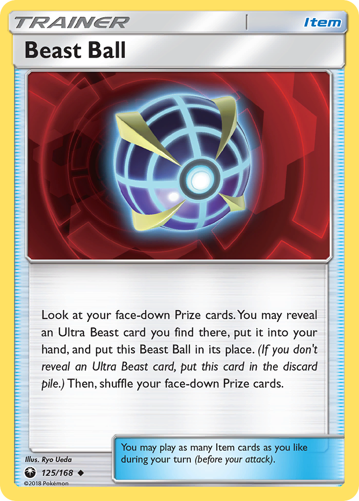 Beast Ball 125/168  SM  Celestial Storm - Uncommon