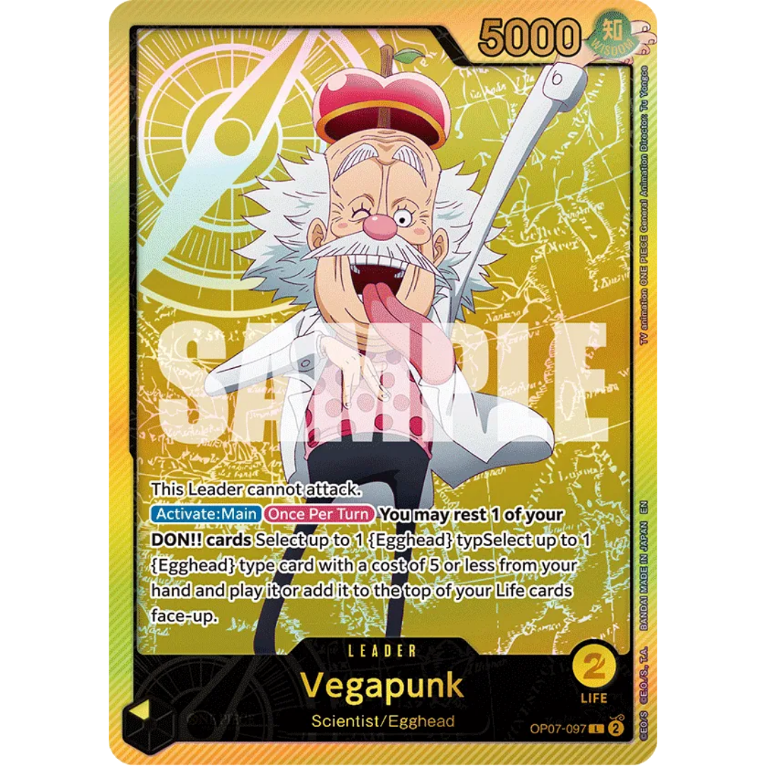 Vegapunk (SPR) (OP07-097) - Extra Booster: Anime 25th Collection Foil