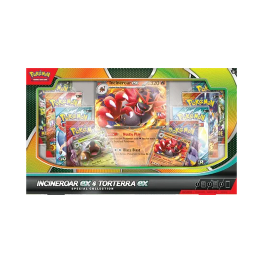 Incineroar ex and Torterra ex Special Collection