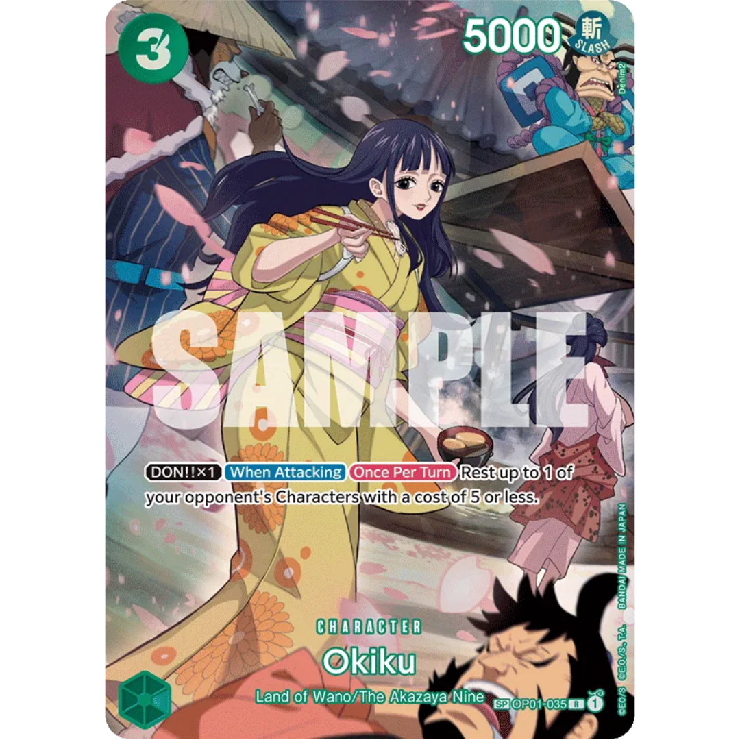 Okiku (SP) (OP01-035) - 500 Years in the Future Foil