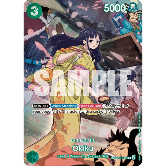 Okiku (SP) (OP01-035) - 500 Years in the Future Foil