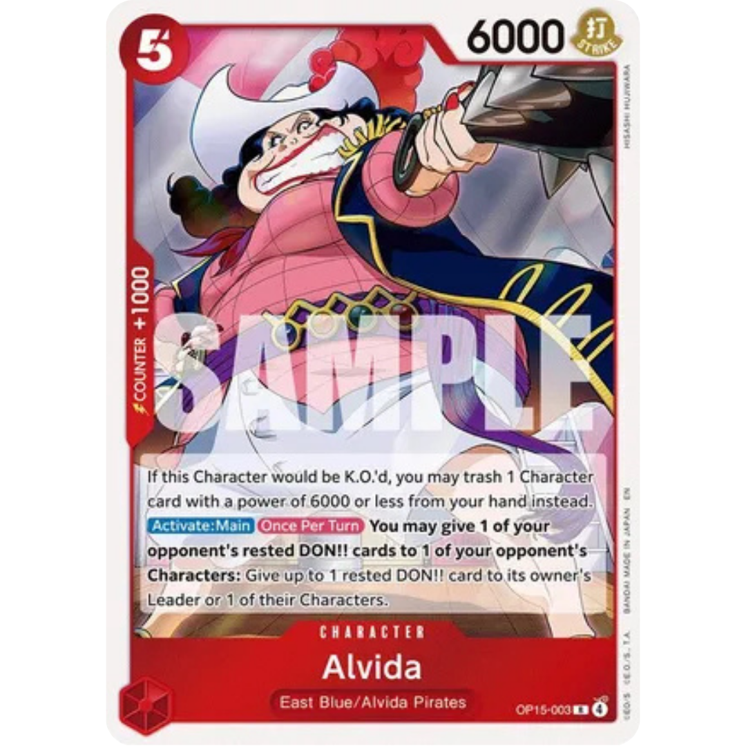 Alvida (OP15-003) - Adventure on Kami's Island Foil