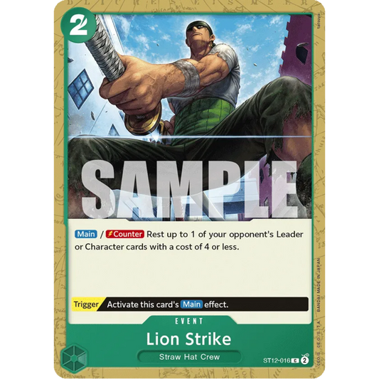 Lion Strike (ST12-016) - Starter Deck 12: Zoro and Sanji