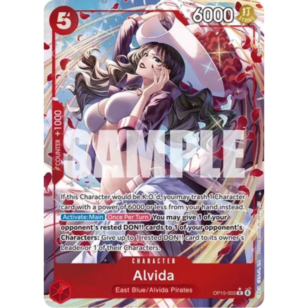 Alvida (Alternate Art) (OP15-003) - Adventure on Kami's Island Foil