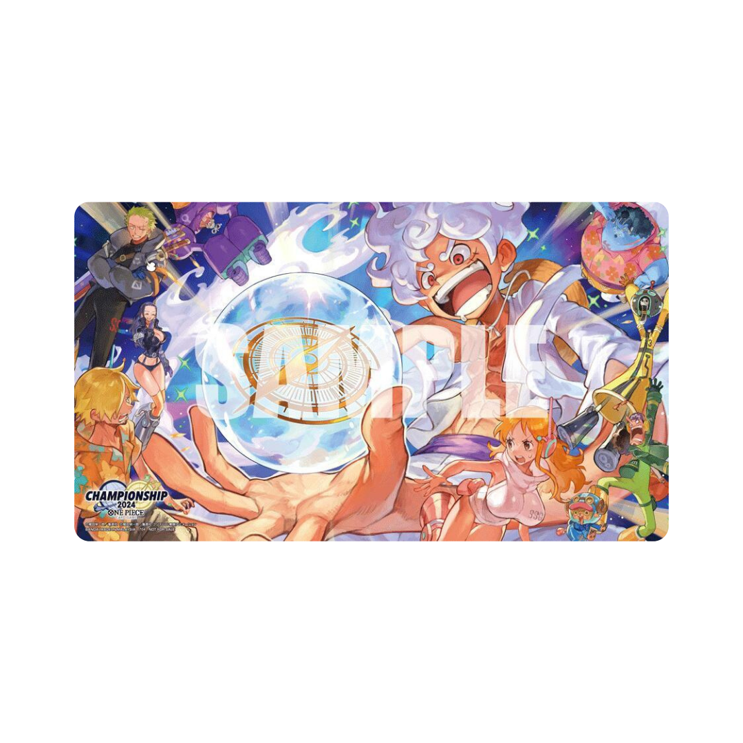 One Piece Official Playmat - Gear 5 & Straw Hats (Championship Finals 2024 JP)