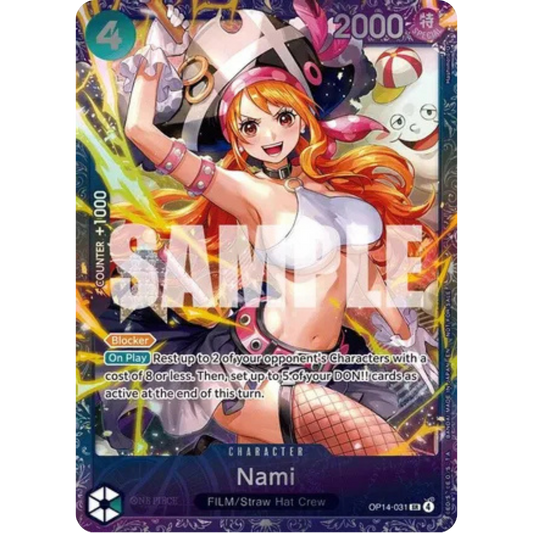 Nami (Treasure Cup May 2026) (OP14-031) - One Piece Promotion Cards Foil