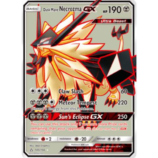 Dusk Mane Necrozma GX (145/156) [Sun & Moon: Ultra Prism]