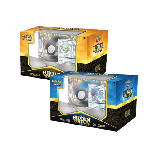Hidden Fates Poke Ball Collection [Set of 2]