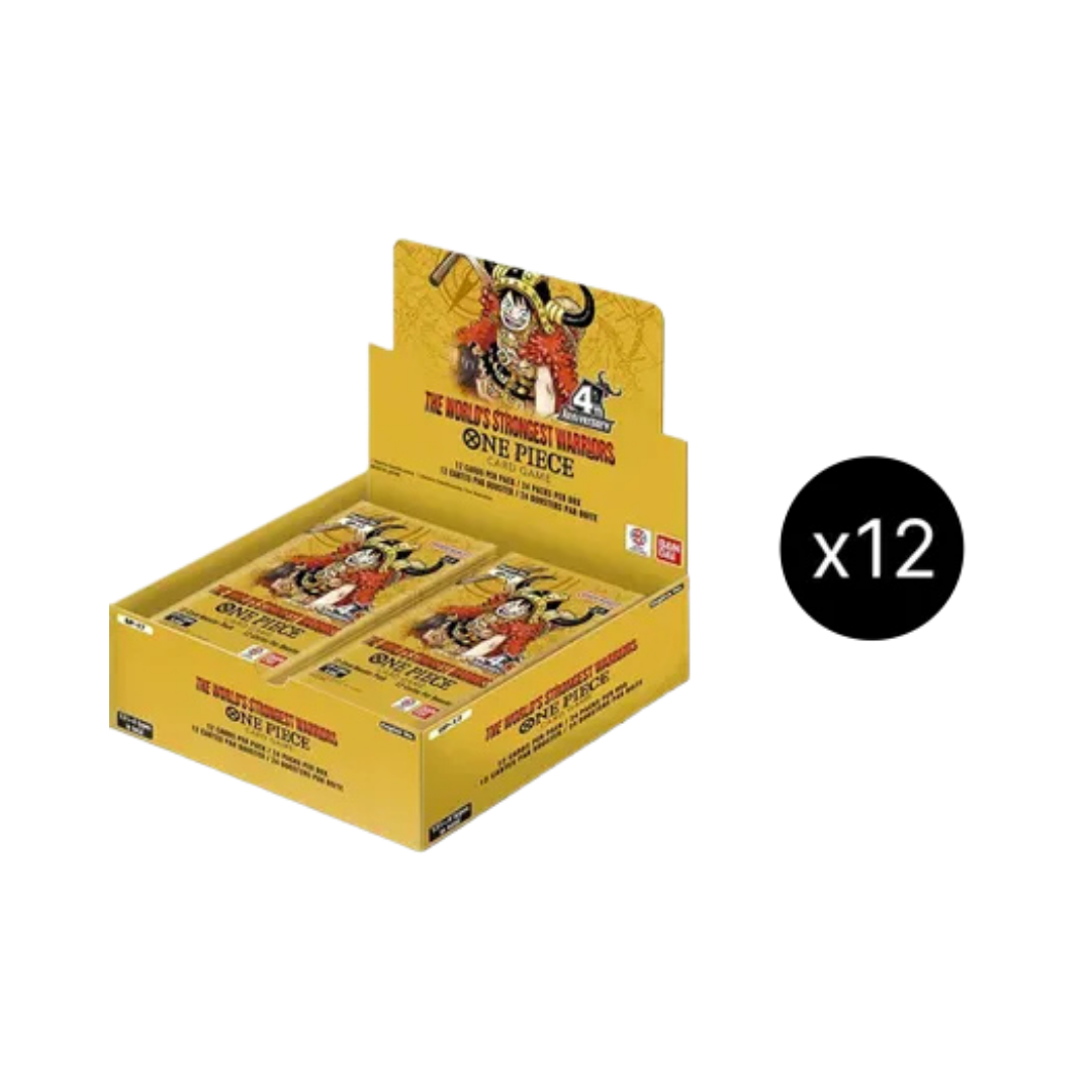 The World's Strongest Warriors Booster Box Case