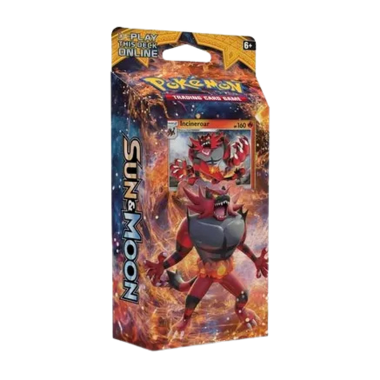 Sun & Moon Base Set Theme Deck - "Roaring Heat" [Incineroar]