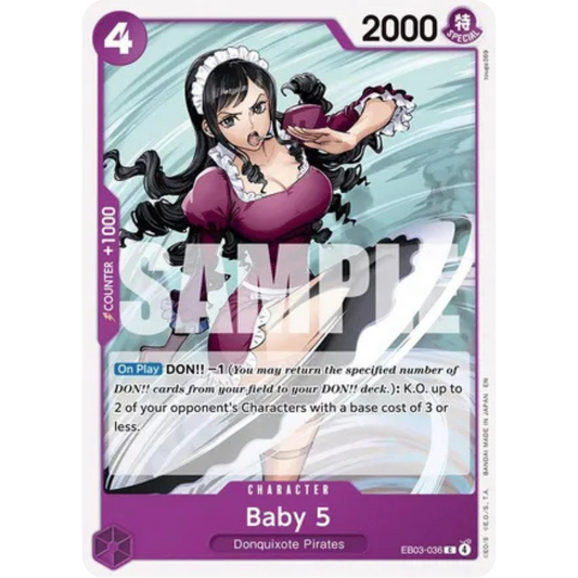 Baby 5 (EB03-036) - Extra Booster: One Piece Heroines Edition