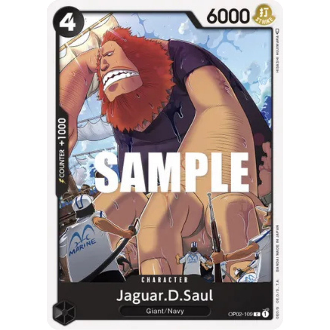 Jaguar.D.Saul (OP02-109) - Paramount War
