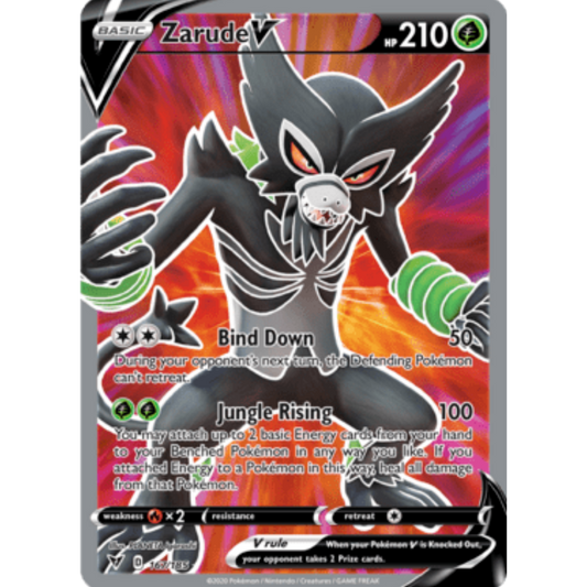 Zarude V (167/185) [Sword & Shield: Vivid Voltage]