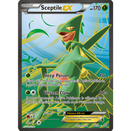 Sceptile EX (84 Full Art) 084/98  - Holofoil XY  Ancient Origins - Ultra Rare