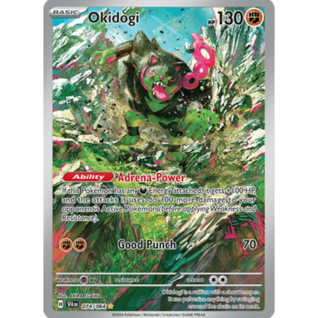 Okidogi 074  - Holofoil SV Shrouded Fable - Illustration Rare