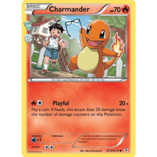 Charmander RC3/RC32  Generations Radiant Collection - Common