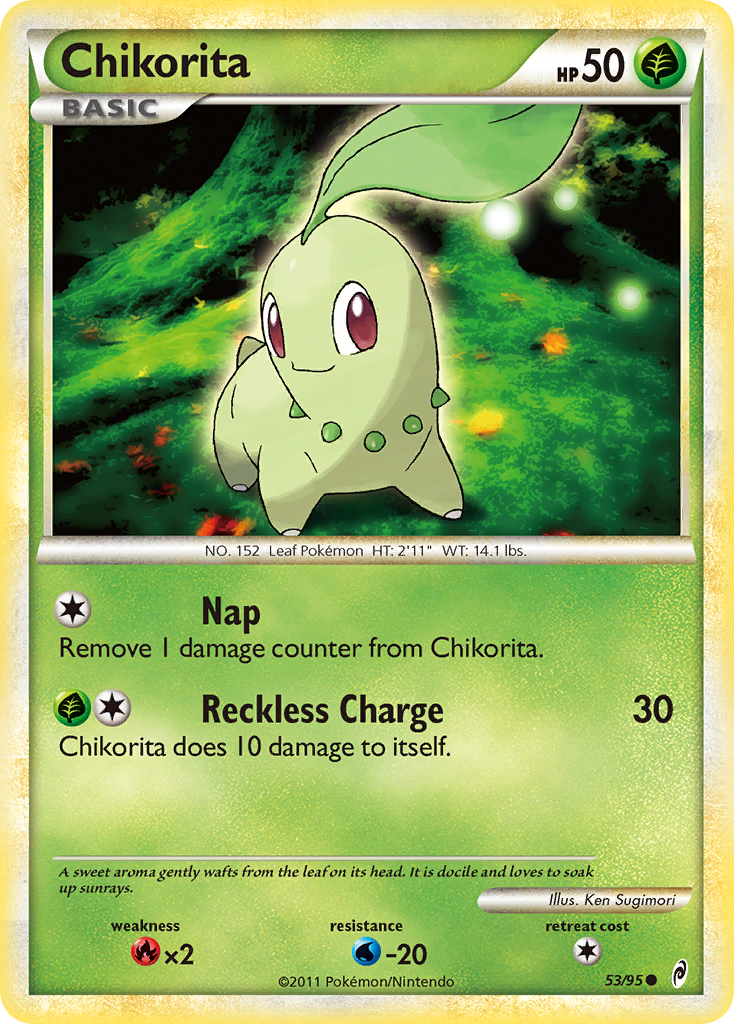 Chikorita 053  Call of Legends - Common