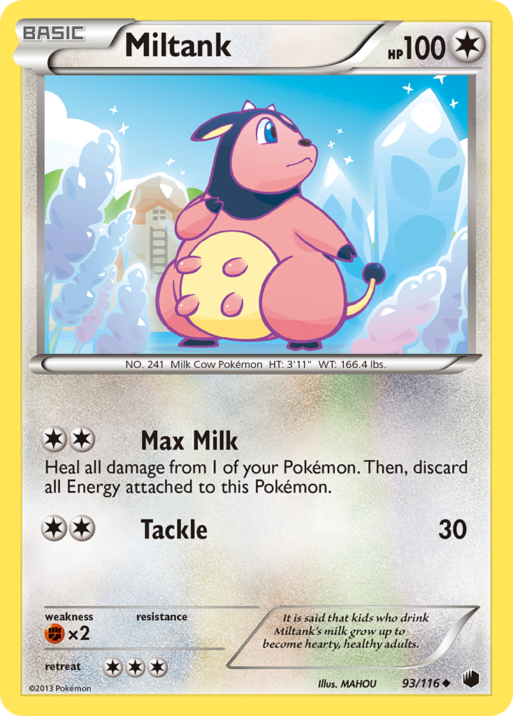 Miltank 093  Plasma Freeze - Uncommon