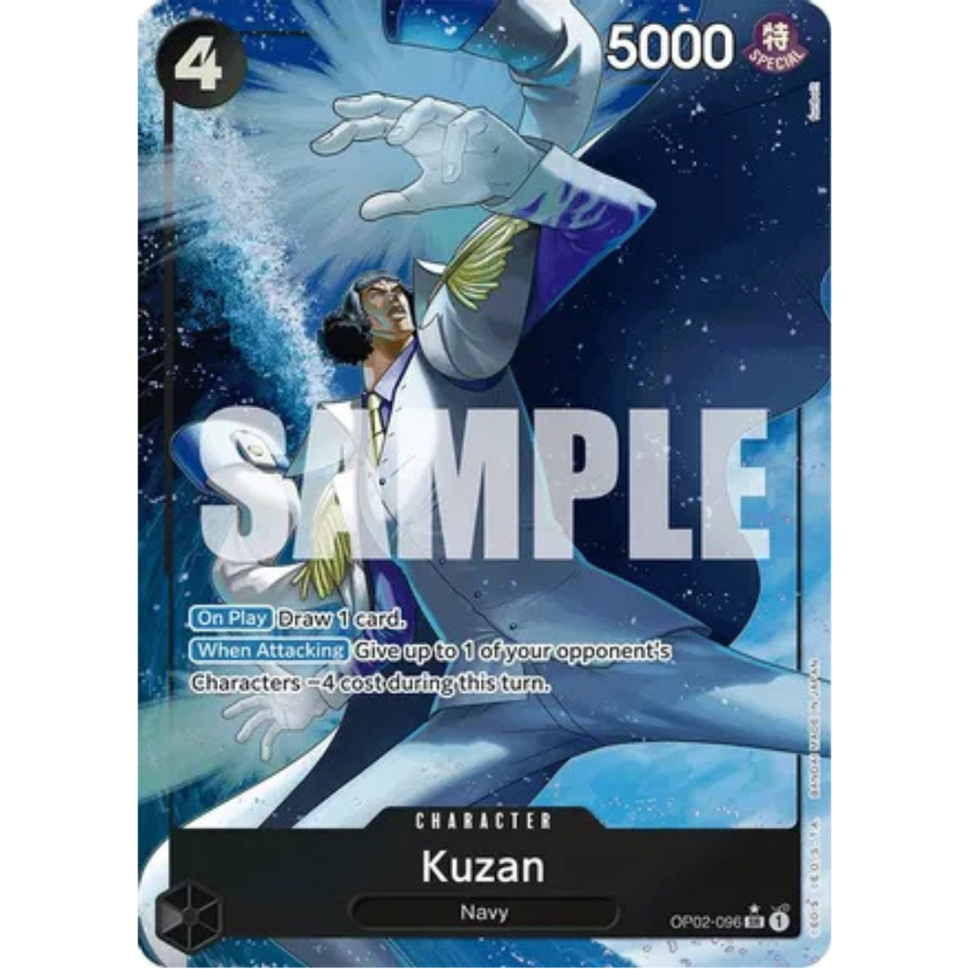 Kuzan (OP02-096) (Alternate Art) (OP02-096) - Premium Booster -The Best- Foil