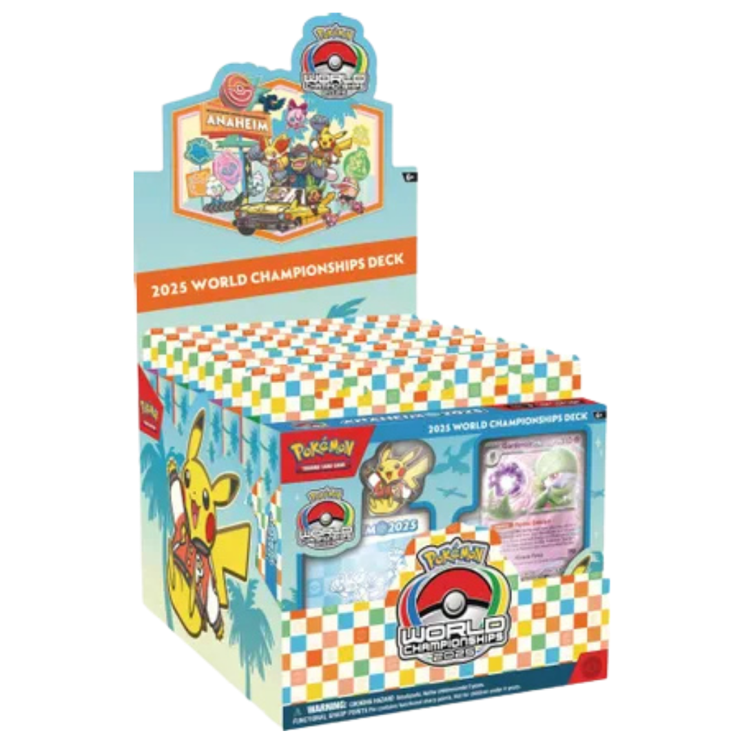 2025 World Championship Deck Display